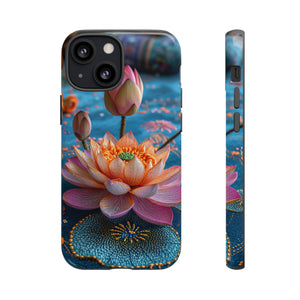 Water Rose Mandala Bliss - Protective Phone Case