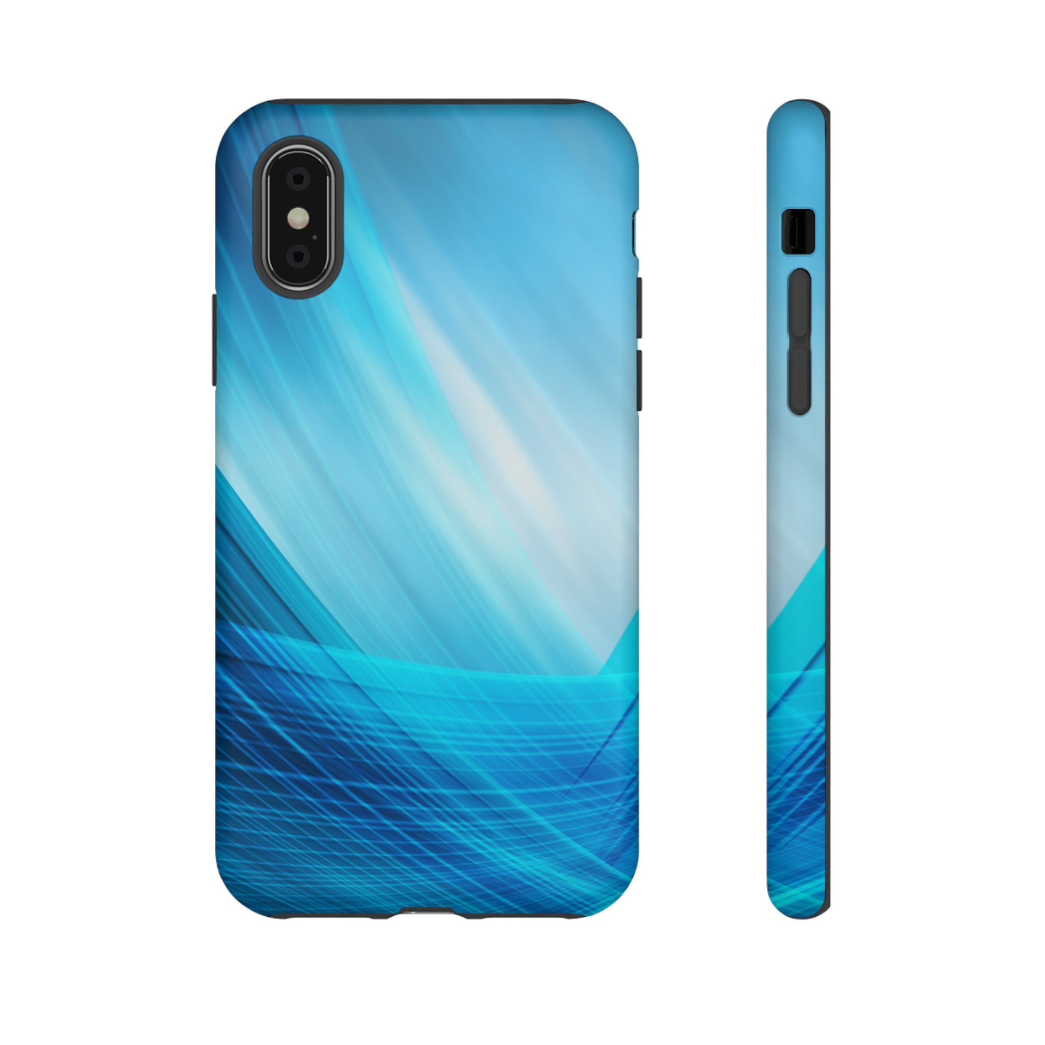 Abstract Blue - Protective Phone Case