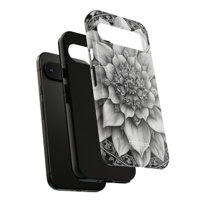 Cosmic Floral Mandala Google Pixel 9 - Tough