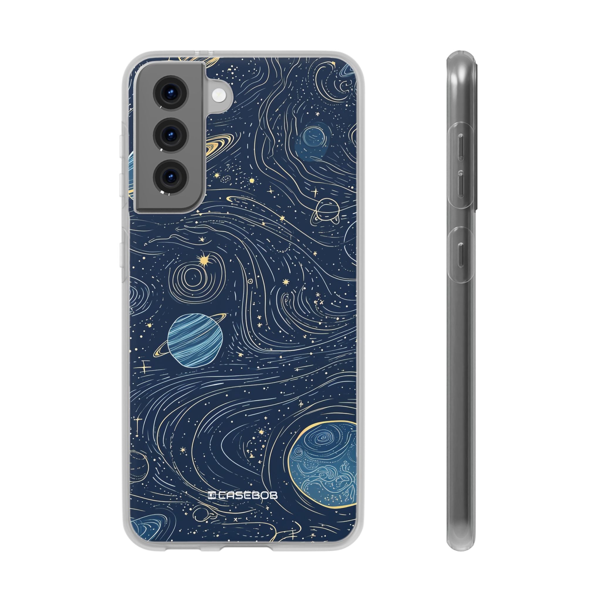 Cosmic Whimsy | Flexible Phone Case for Samsung Galaxy