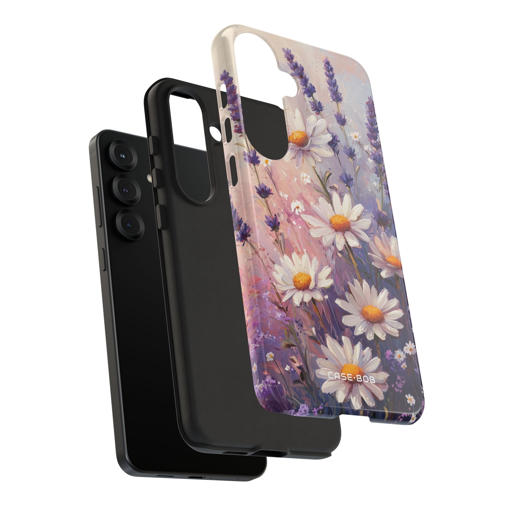 Daisy Lavender Bloom Samsung S25 Plus Case - Tough