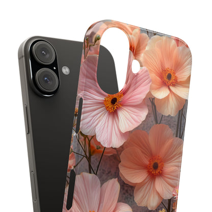 Serene Botanical Blooms - Slim iPhone 16 Phone Case