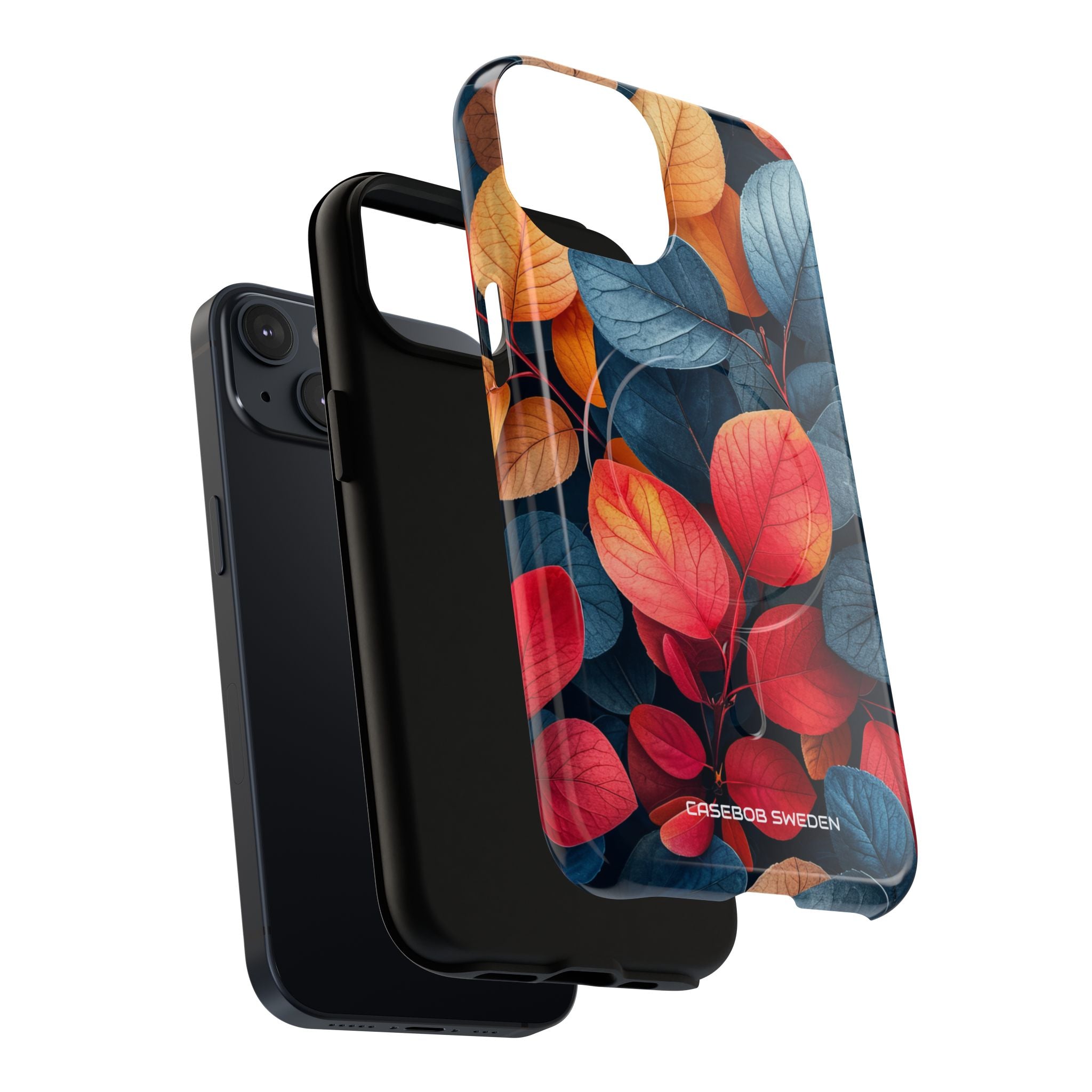 Vibrant Nature Leaves - Tough + MagSafe® iPhone 14 Phone Case