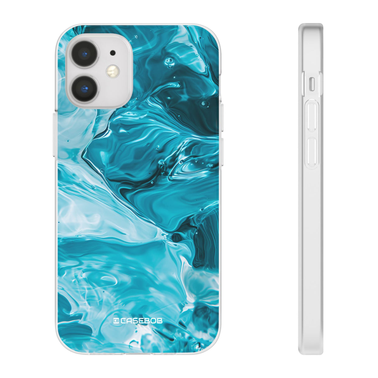 Turquoise Pantone  | Phone Case for iPhone (Flexible Case)