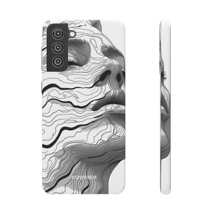 Topographic Serenity | Slim Phone Case for Samsung