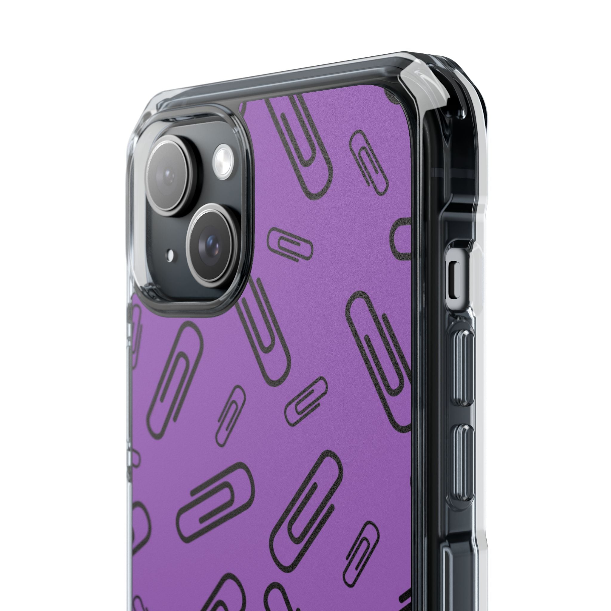 Paperclips Dance Playfully iPhone Case - Impact