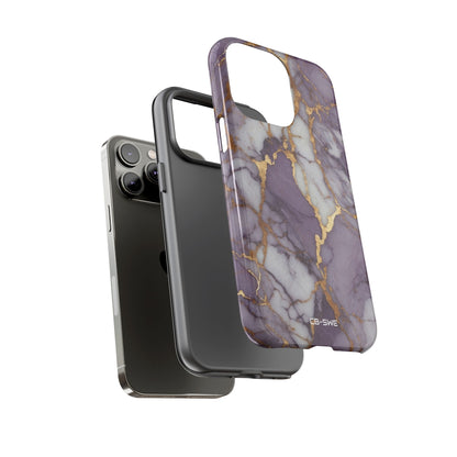 Lavender Veins Flow - iPhone Case