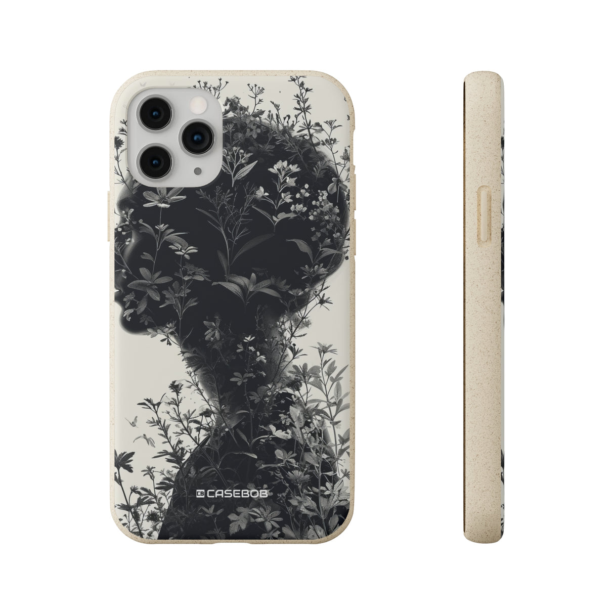 Botanical Silhouette Essence | Biodegradable Phone Case