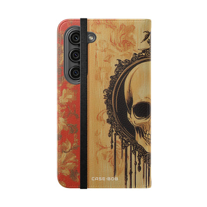 Skull Eclipse - Samsung S23 Case - Wallet
