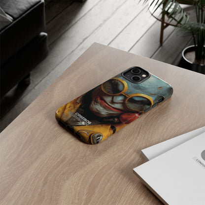 Steampunk Masked Adventurer iPhone 14 - Tough