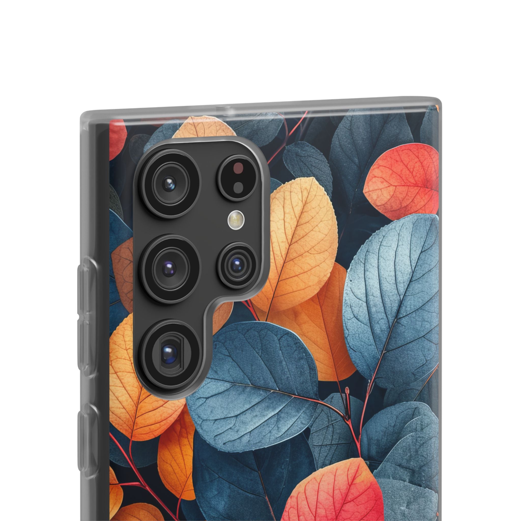 Vibrant Nature Leaves - Flexi Samsung S22 Phone Case