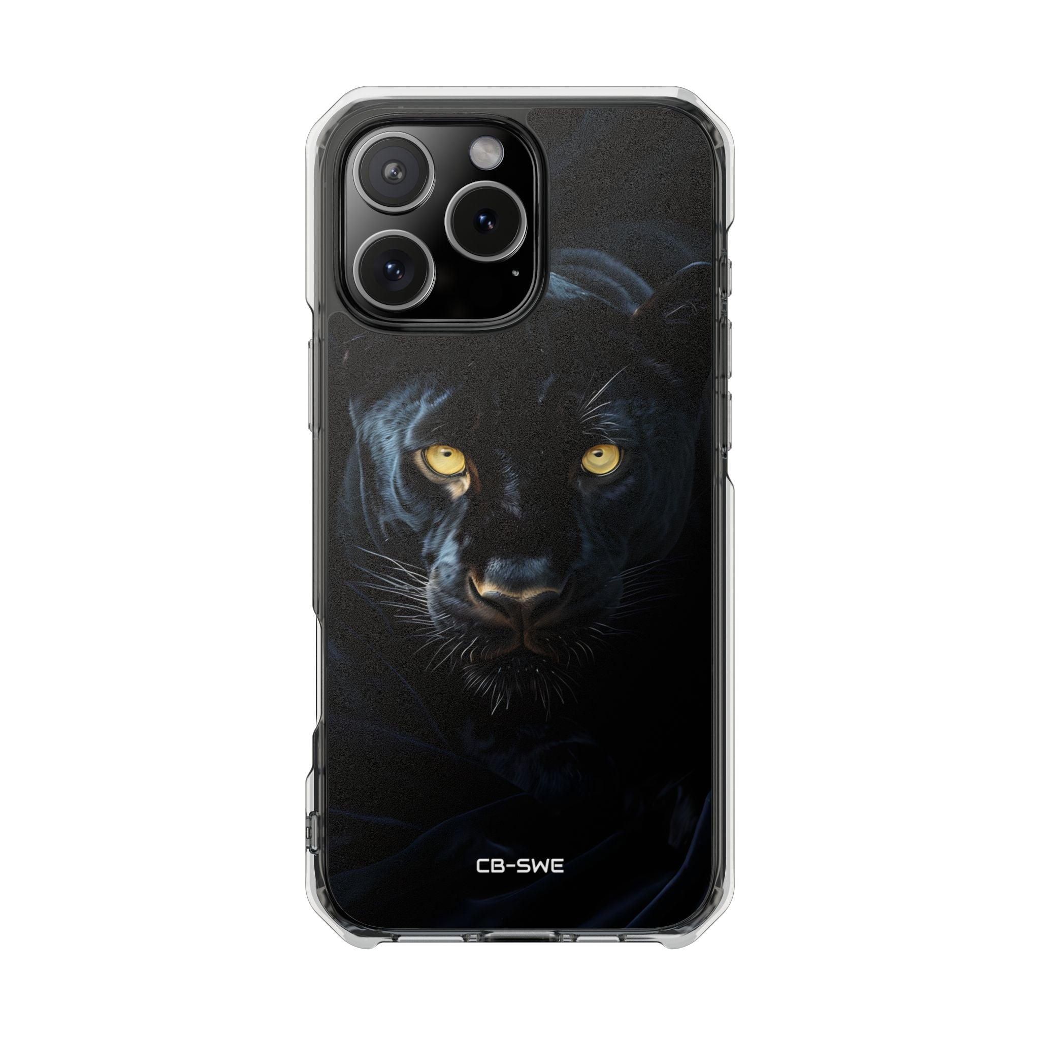 Mysterious Panther Gaze iPhone Case - Impact