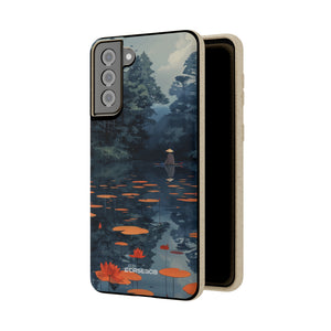 Tranquil Lotus Serenity | Biodegradable Phone Case