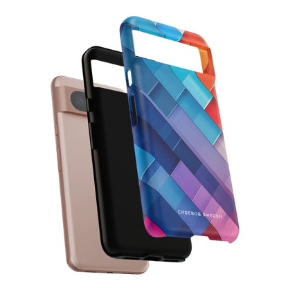 Vibrant GeoFlow Google Pixel 8 - Tough Phone Case