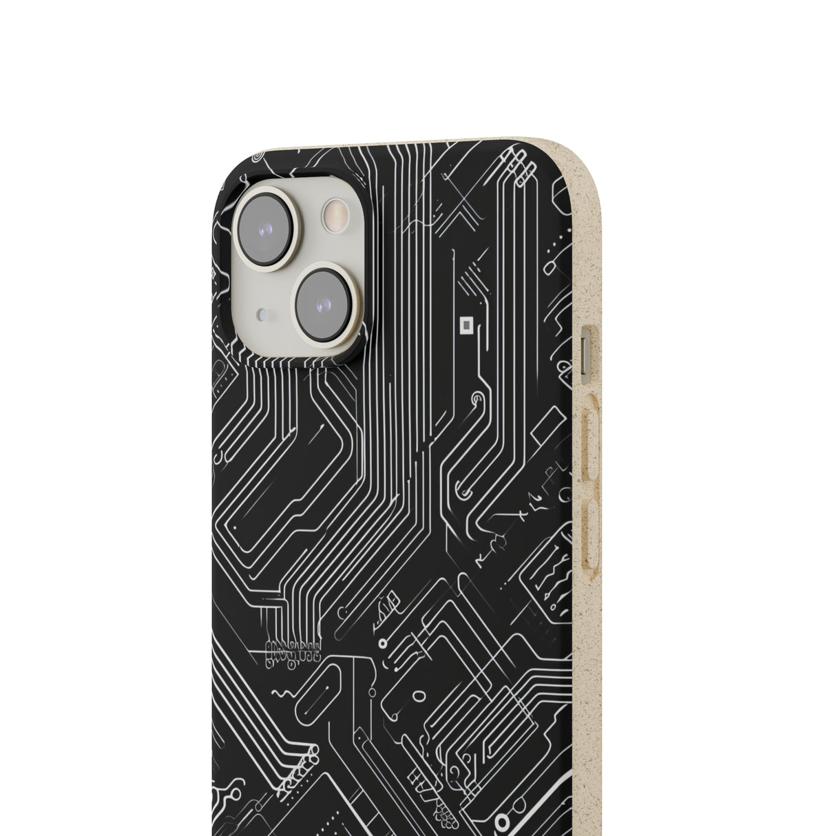 Cyber Circuitry Art | Biodegradable Phone Case