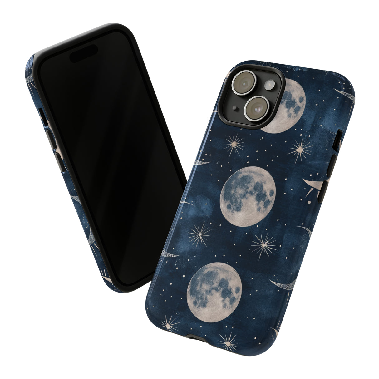 Lunar Phases Serenity - Protective Phone Case