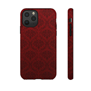 Dark Red Wallpaper - Protective Phone Case