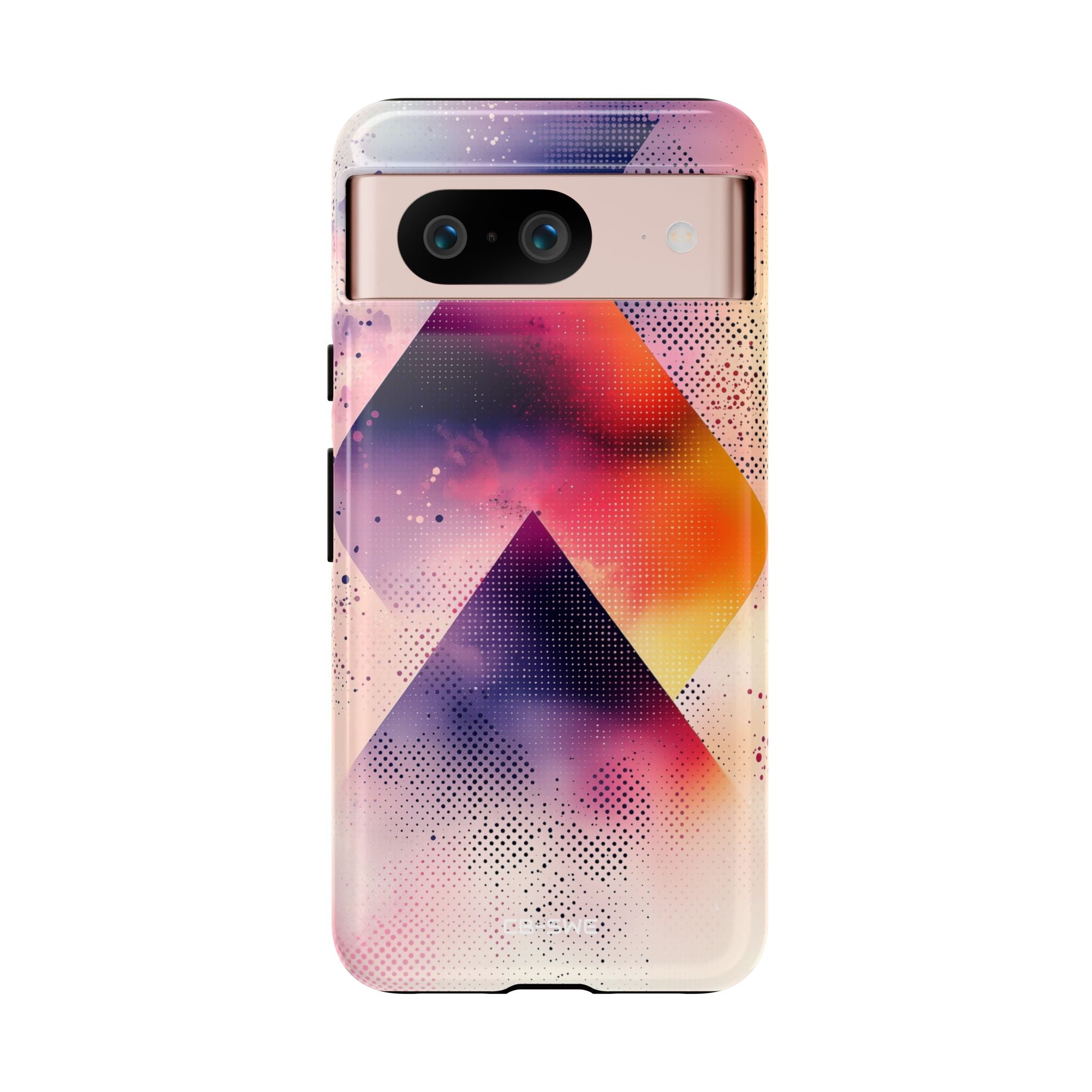 Vivid Triangles Ascend - Google Pixel Case