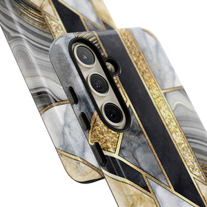 Gold Art Deco - Schutzhülle für Handy