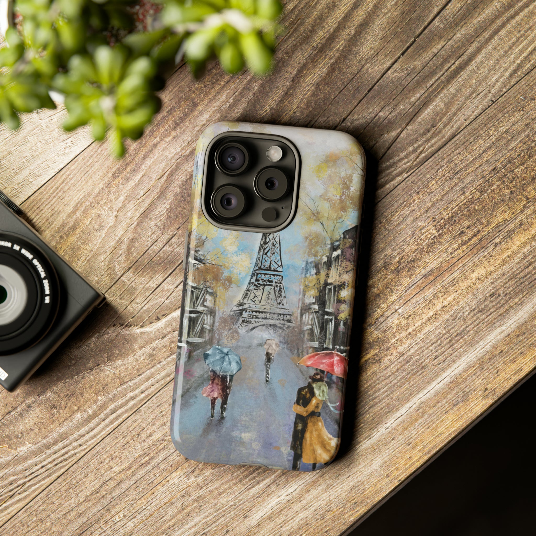 Oil Painting - Paris - Protective Phone Case