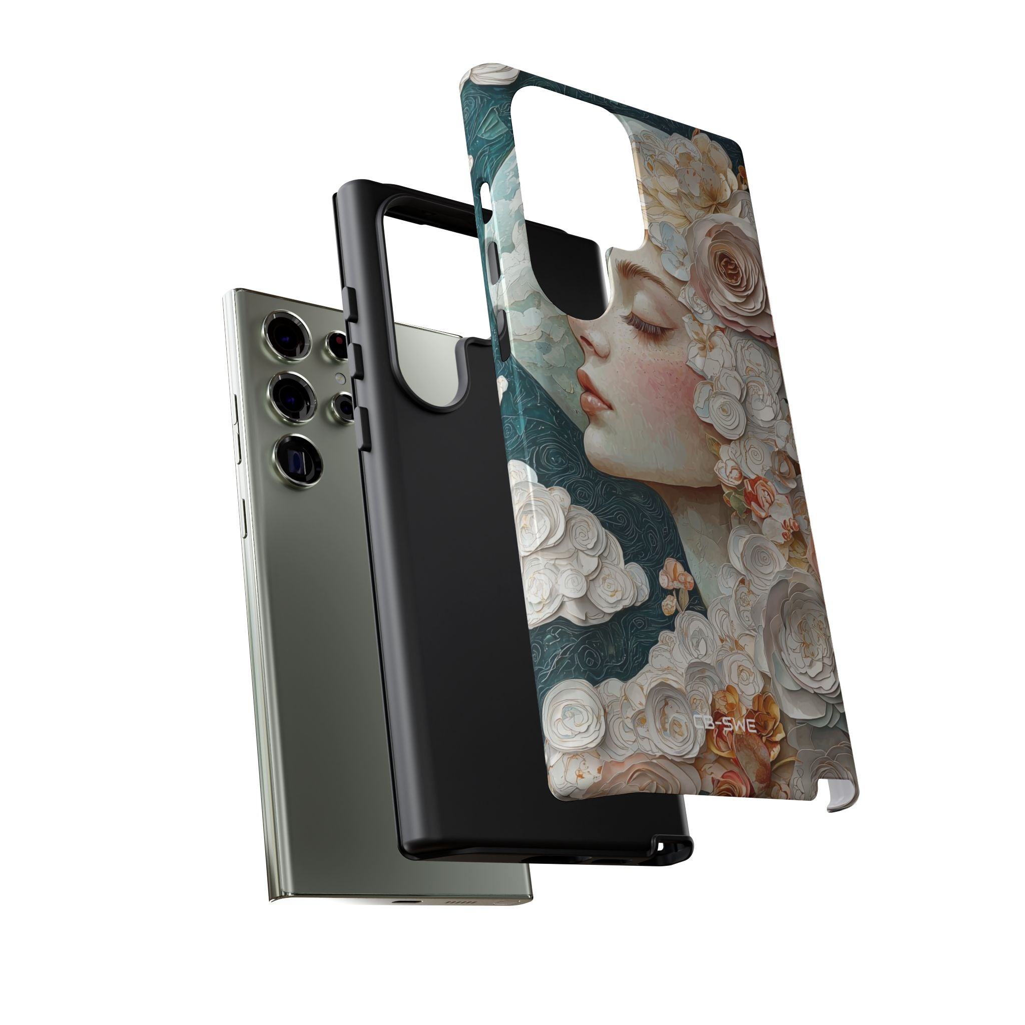 Moon Embraces Flowers - Samsung Case