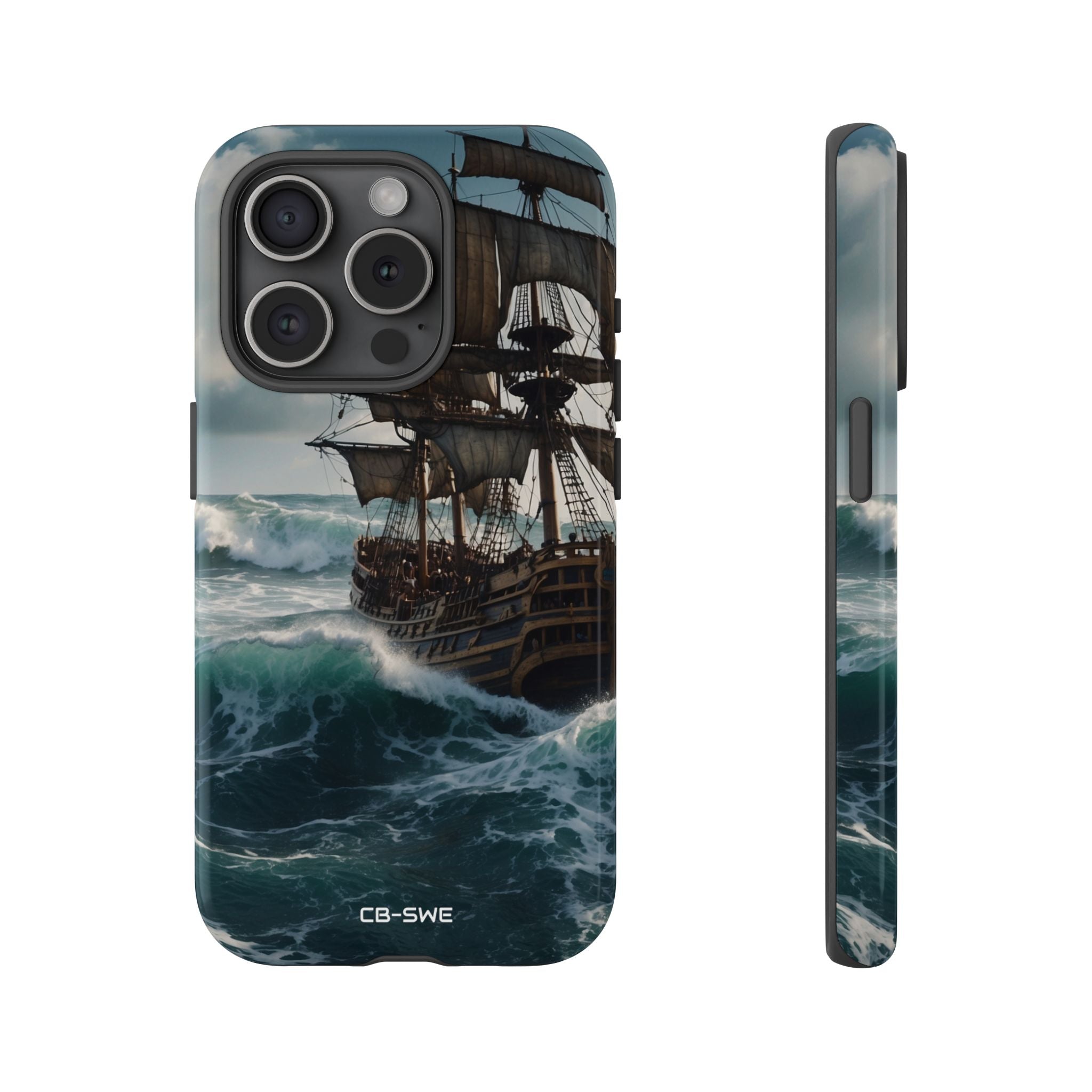 Ship Faces Waves - iPhone Case