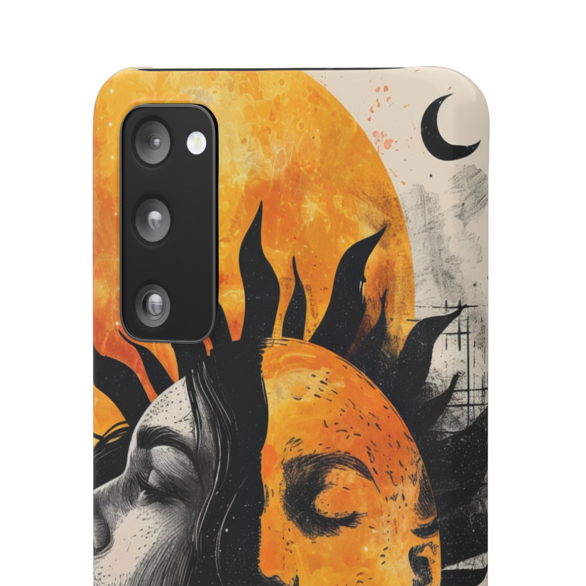 Sunlit Duality | Slim Phone Case for Samsung