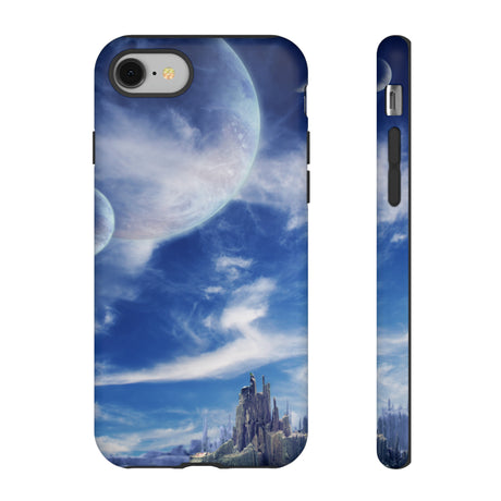 Landscape in fantasy planet 89 - Protective Phone Case