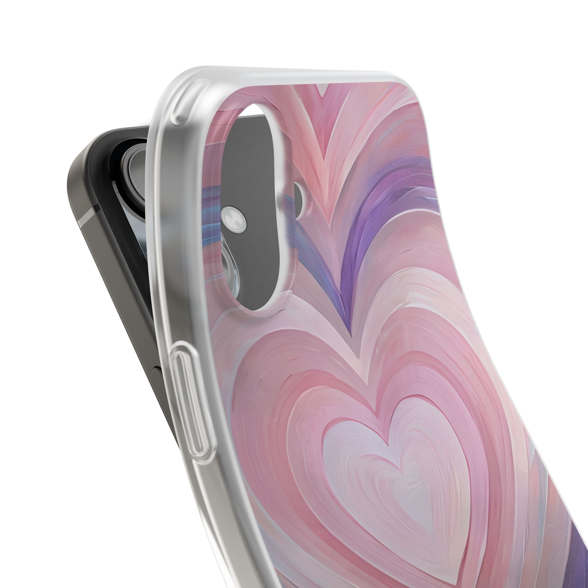 Radiant Heartbrush iPhone 16 Plus Case - Soft