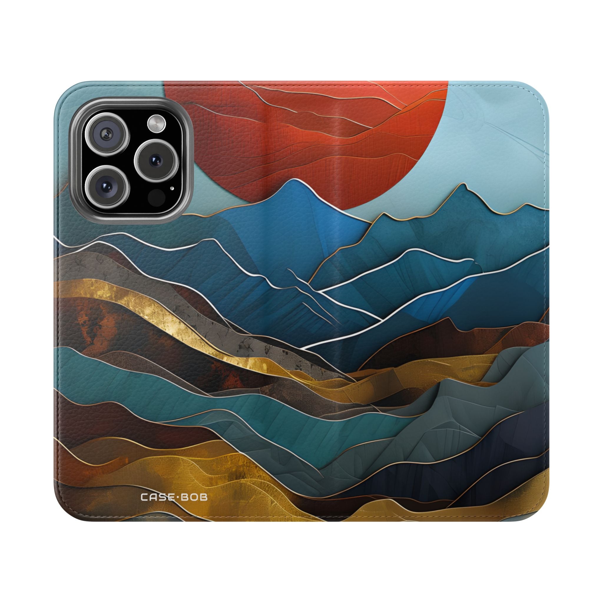 Solar Flame - iPhone 16 Pro Case - Wallet