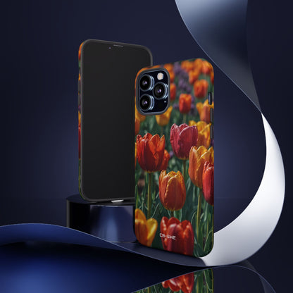 Tulips Embrace Breeze - iPhone Case