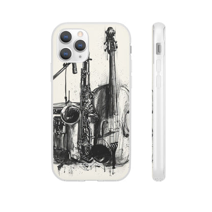 Jazz Ink Expressions | Flexible Phone Case for iPhone