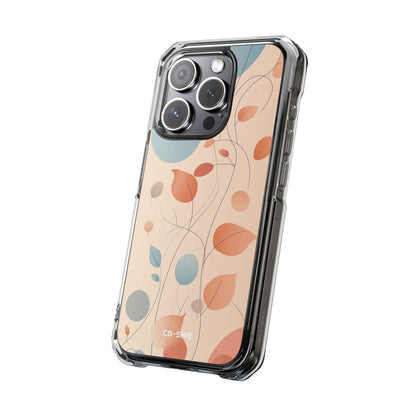 Gentle Leaves Drift iPhone Case - Impact