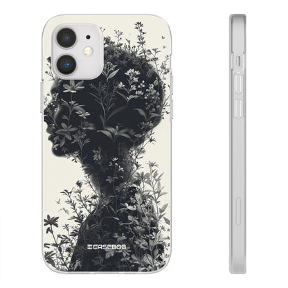 Botanical Silhouette Essence | Flexible Phone Case for iPhone