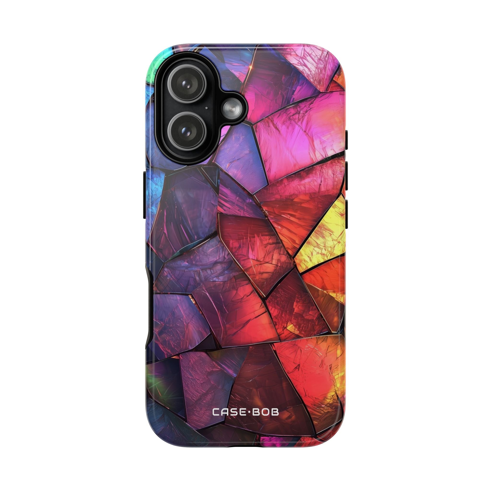 Cracked Prism iPhone 17 Case - Tough