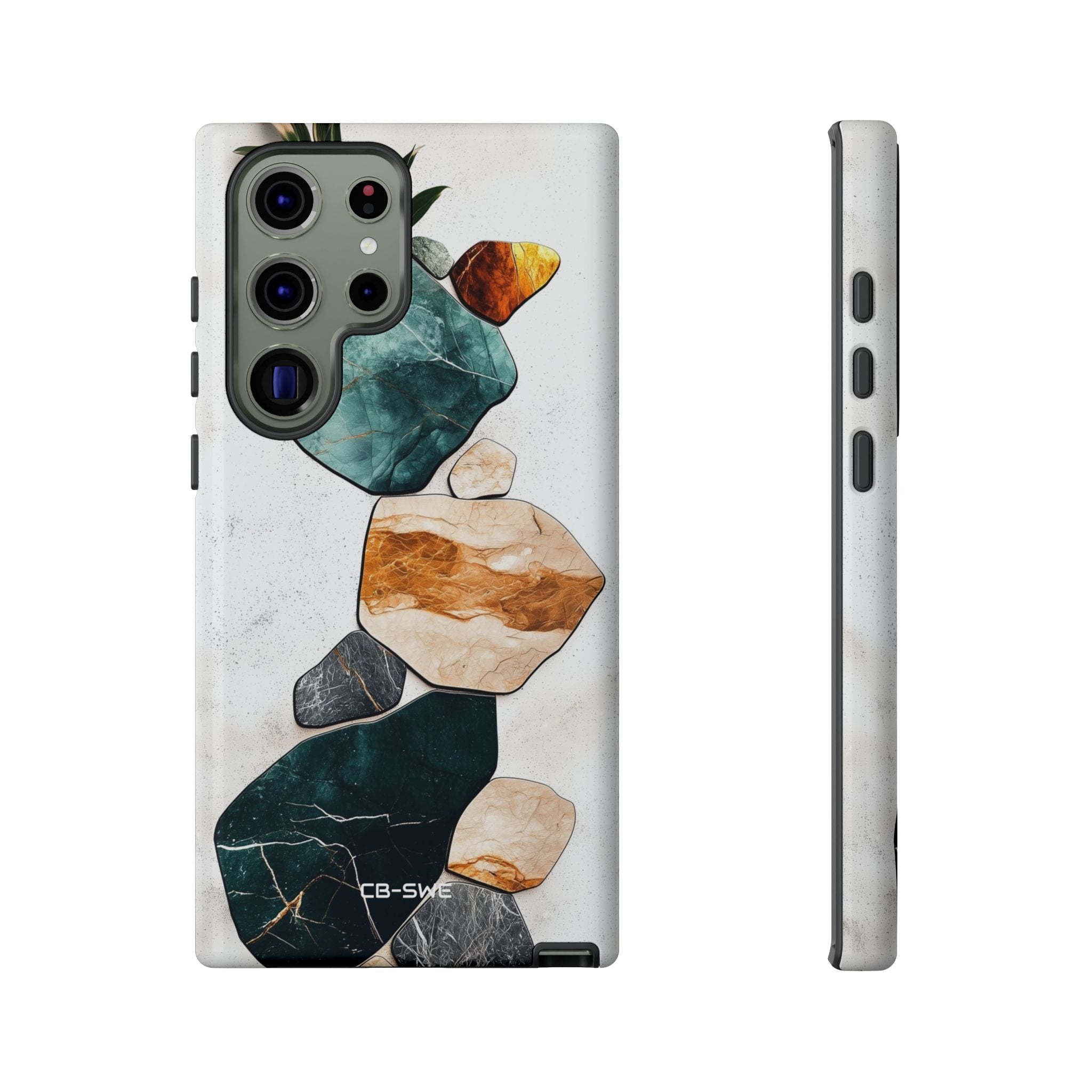 Stone Shapes Embrace - Samsung Case