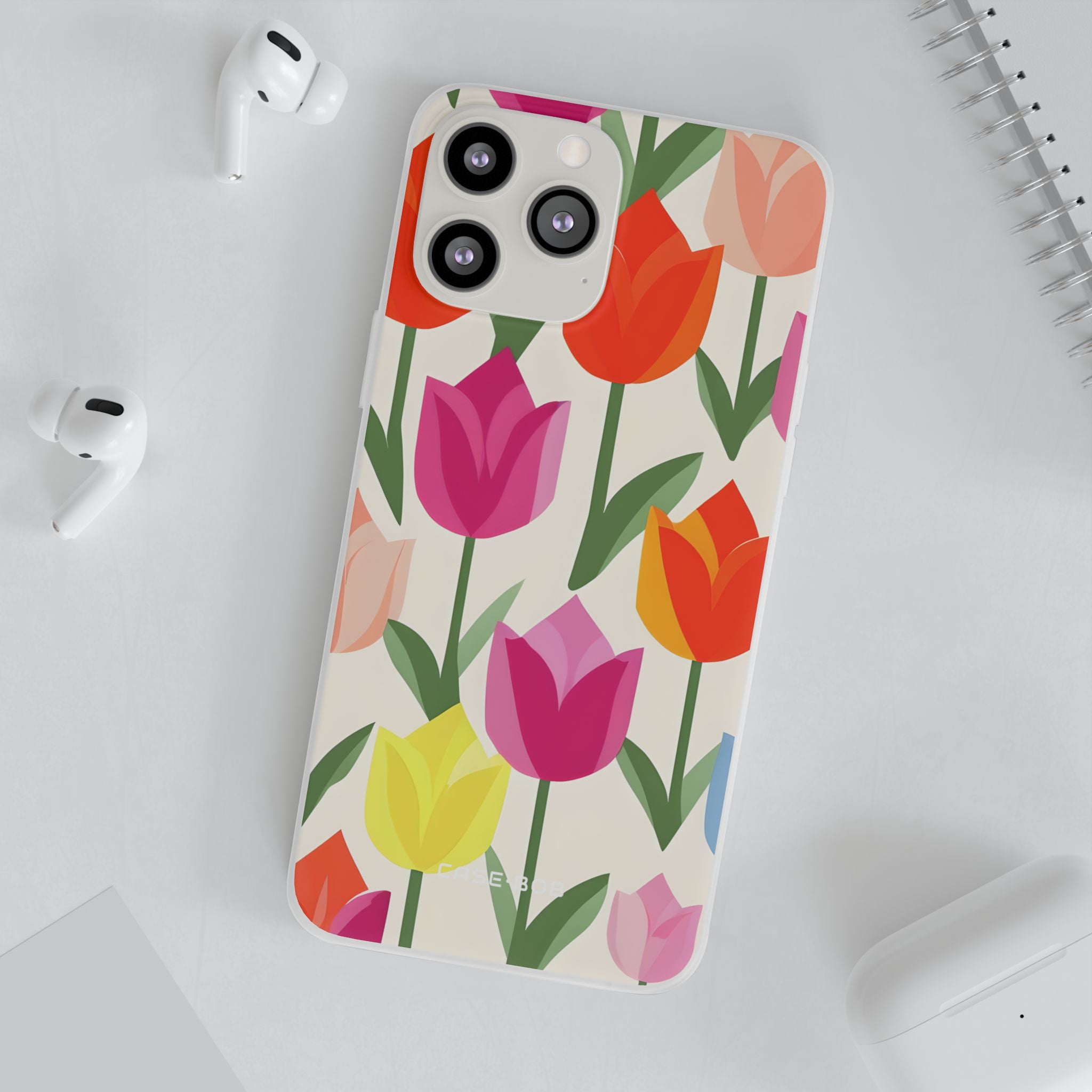 Tulip Harmony Green iPhone 13 Pro Max - Soft Case