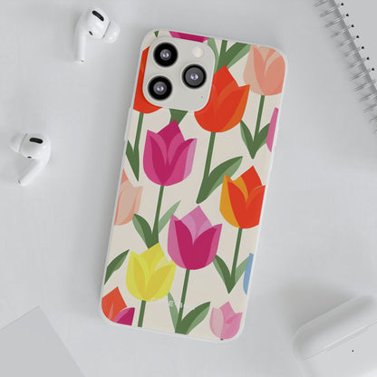 Tulip Harmony Green iPhone 13 Pro Max - Soft Case