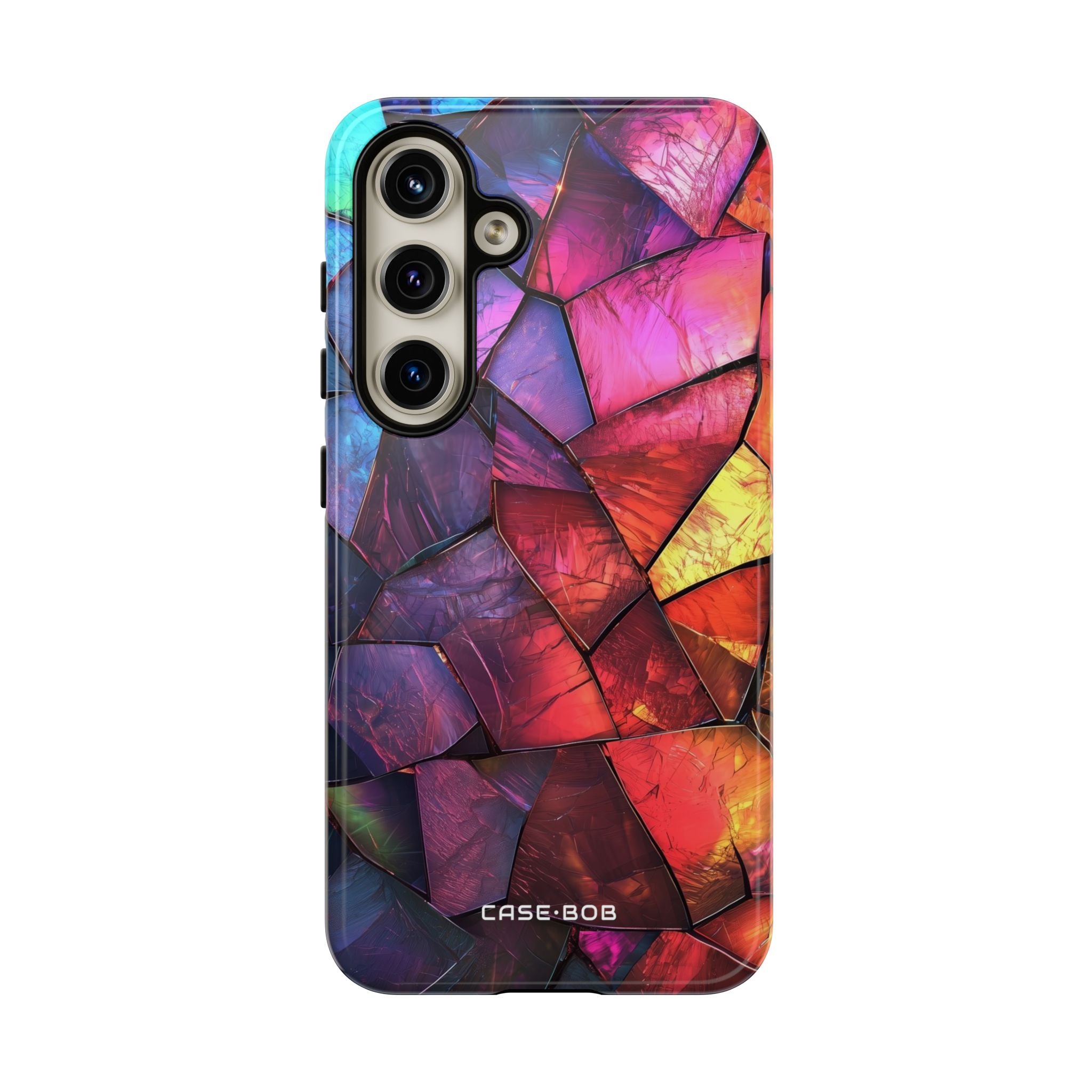 Cracked Prism Samsung S24 Case - Tough