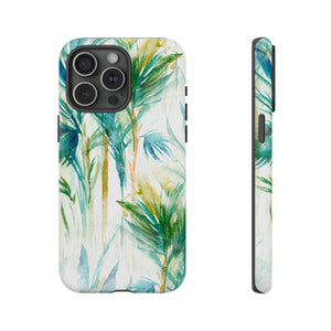 Watercolor Tropical Trees - Protective Phone Case