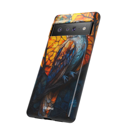 Owl Gazes Moonlight - Google Pixel Case