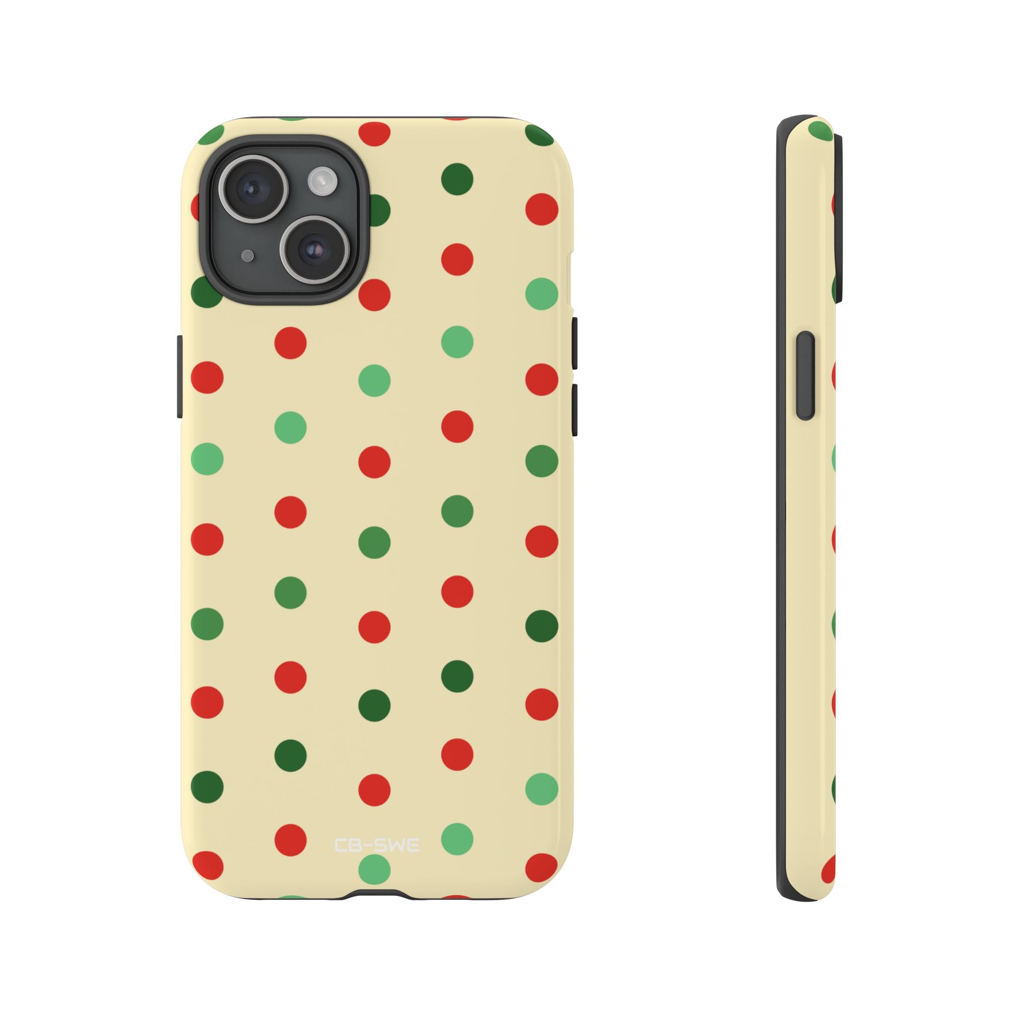 Colorful Dots Dance - iPhone Case