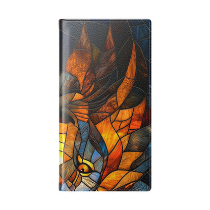 Flame Lion - Samsung S23 Ultra Case - Wallet