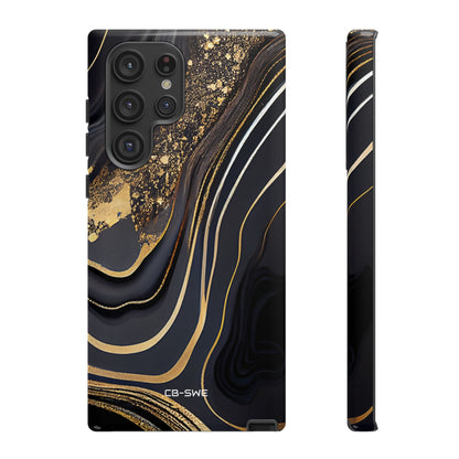 Elegant Gold Streams - Samsung Case