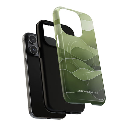 Gradient Emerald Drift iPhone 15 | Tough+ Phone Case