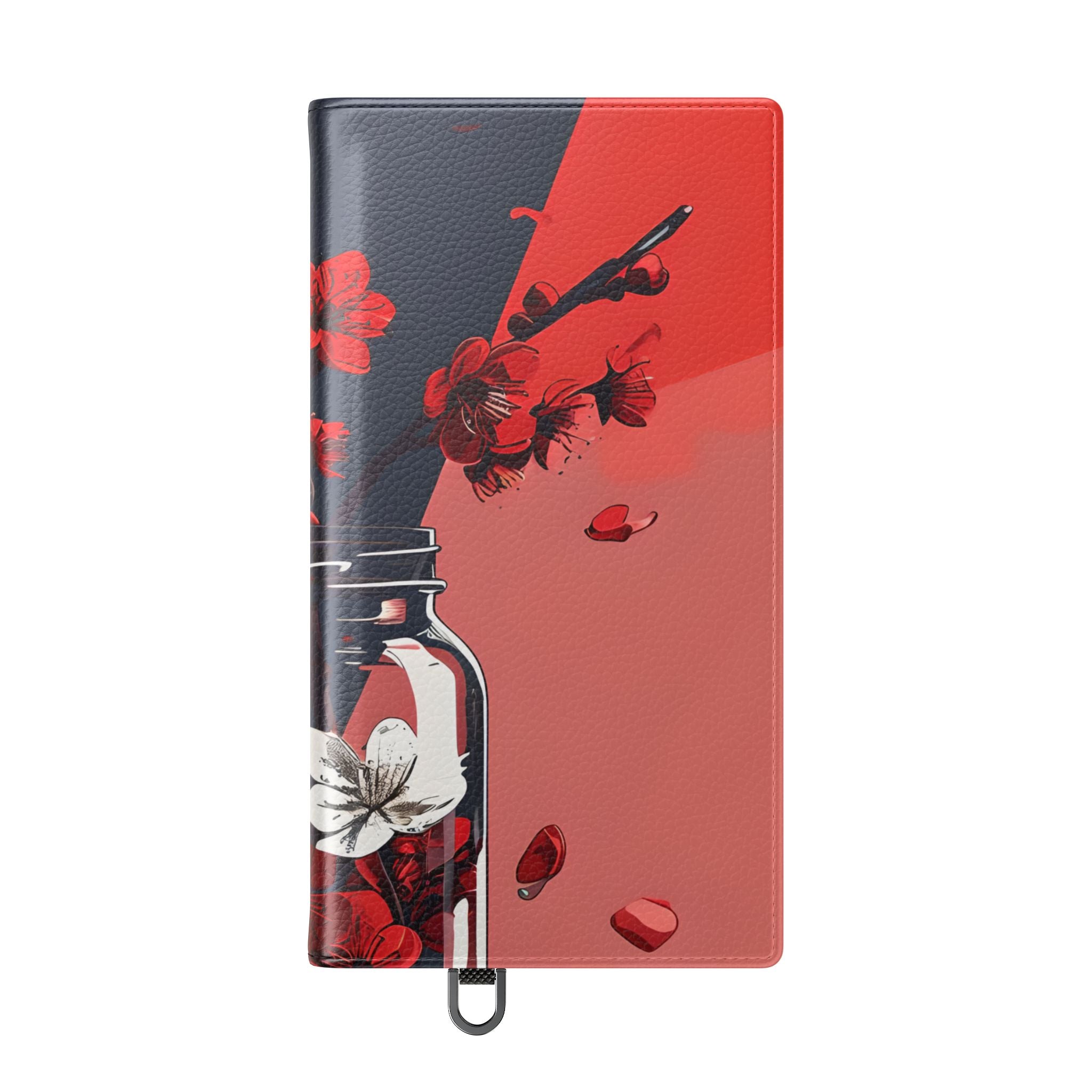 Cherry Blossom Jar - Samsung S24 Ultra Case - Wallet