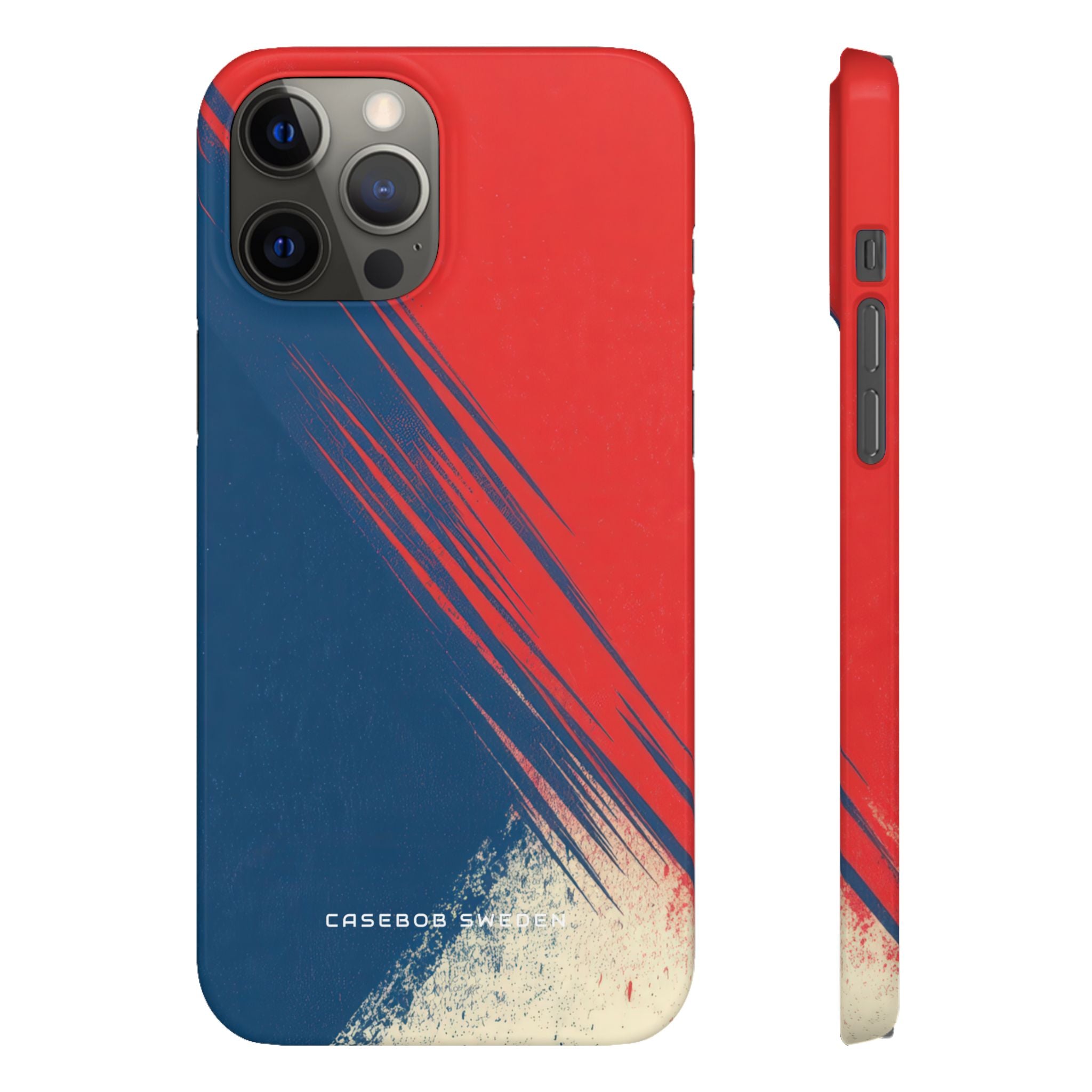 Vintage Brushstroke Harmony iPhone 12 - Slim Phone Case