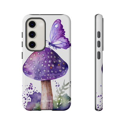 Whimsical Butterfly Perch - Samsung Case