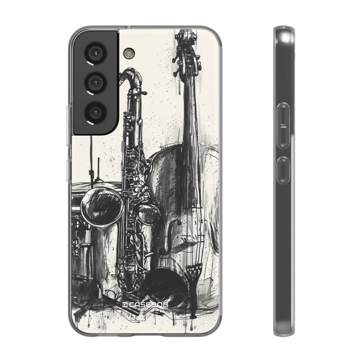 Jazz Ink Expressions | Flexible Phone Case for Samsung Galaxy