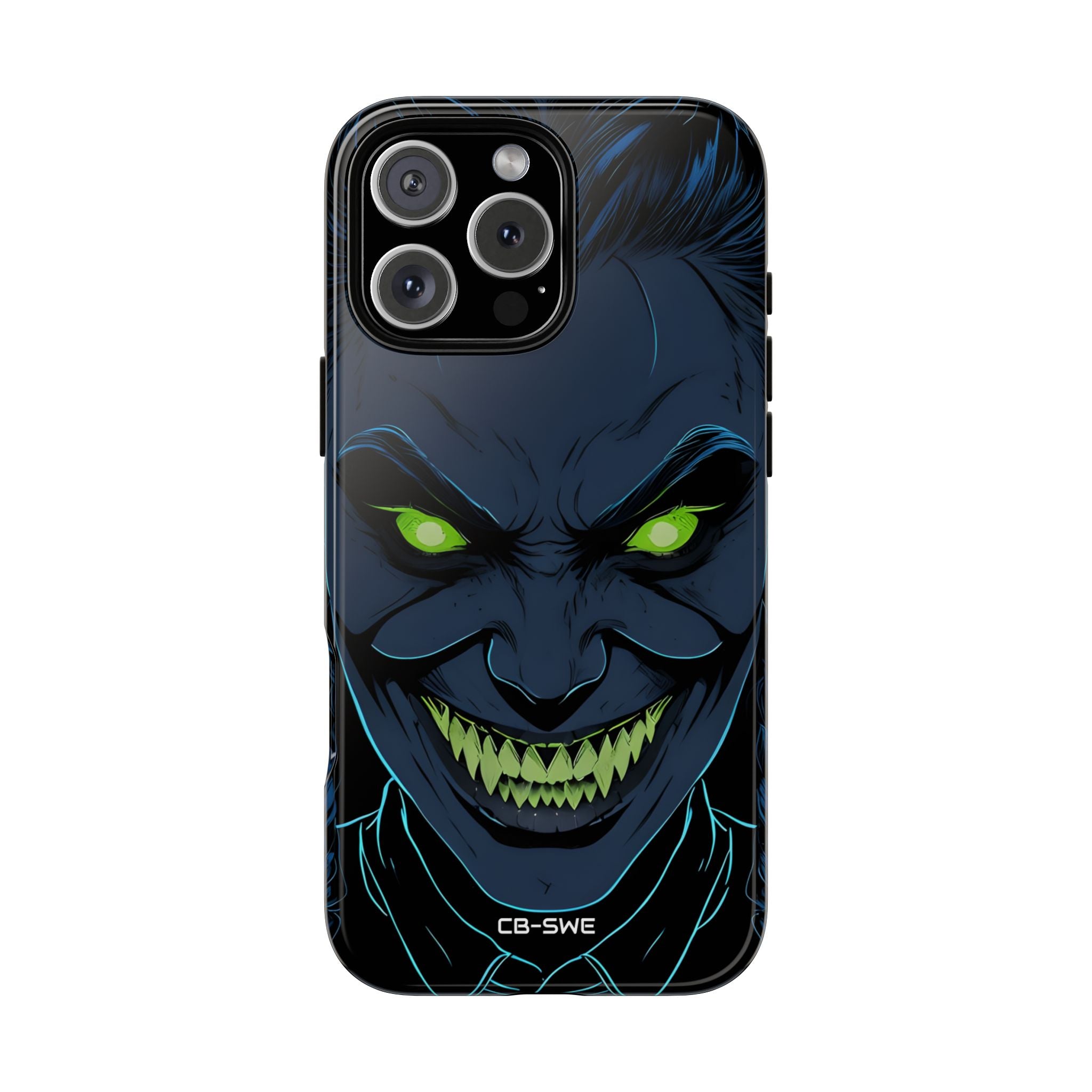 Glowing Eyes Dark Fiend - iPhone Case